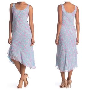 NWT Diane Von Furstenberg Talia Asymmetrical Dress